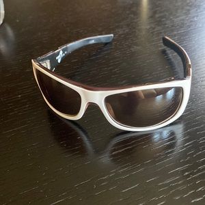 Oakley white sunglasses . No damage .just purging closet.